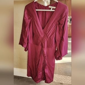 NWOT- BCBG Max Azria RUNWAY.  Gorgeous berry colored designer dress. Size 8